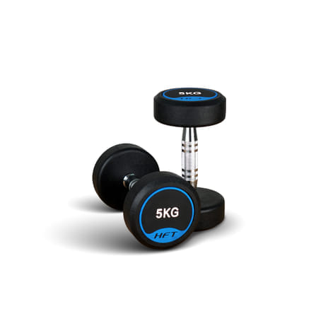 ดัมเบลกลม HOMEFITTOOLS 5 KG 1 คู่